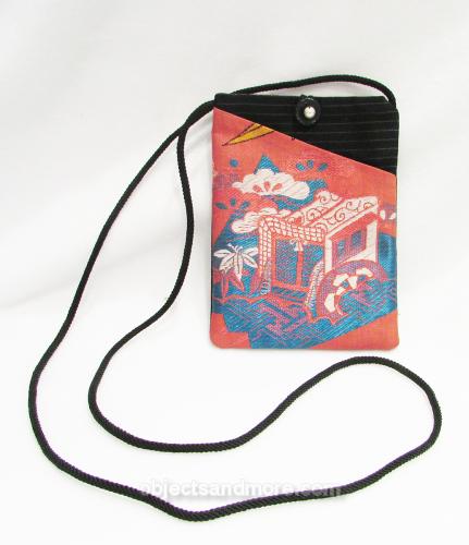 Salmon Kimono Bag by THERESA GALLUP